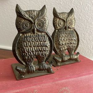 Vintage! Owl Book Ends 🦉